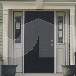 Lombard-Black-Entry-Door-with-Sidelites